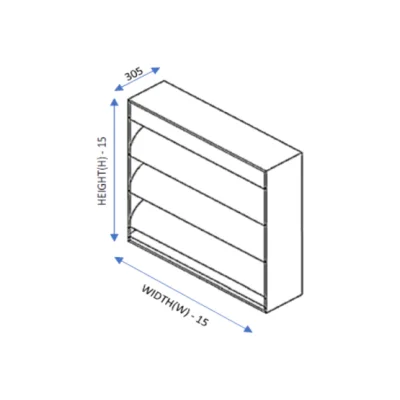 Caryaire ACL-200 acoustic louver